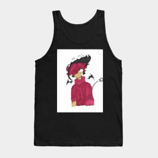 Alen - Red Jacket Tank Top